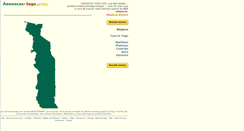 Desktop Screenshot of annonces-togo.com